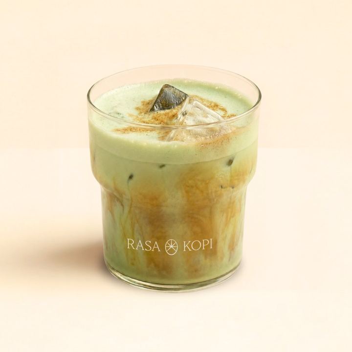 Iced Pandan Latte